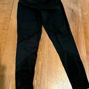 Two pairs of PINK brand leggings size lg